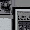 The lunch counter was first display in 1995 as part of an exhibit called "Sitting for Justice: The Greensboro Sit-in of 1960." The materials on the left detailed the sit-ins in Greensboro in 1960 and the materials on the right represented the use of civil disobedience and non-violence in the struggle for racial justice around the world.