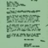When Thomas Jefferson gifted the desk to his grandson-in-law Joseph Coolidge, he attached this note.  Jefferson's words acknowledge the historical significance of the drafting of the Declaration and the place of the lap desk in the historical memory of the nation.  A draft of the note also exists. 